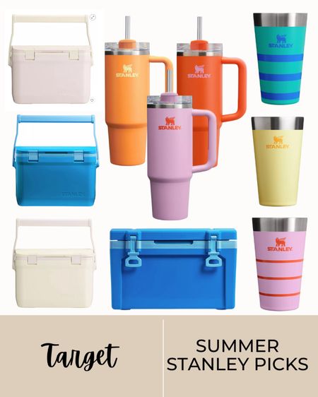 New Stanley finds, Stanley cups, new Stanley quenchers, coolers, summer colors 

#LTKTravel #LTKSeasonal #LTKFindsUnder50
