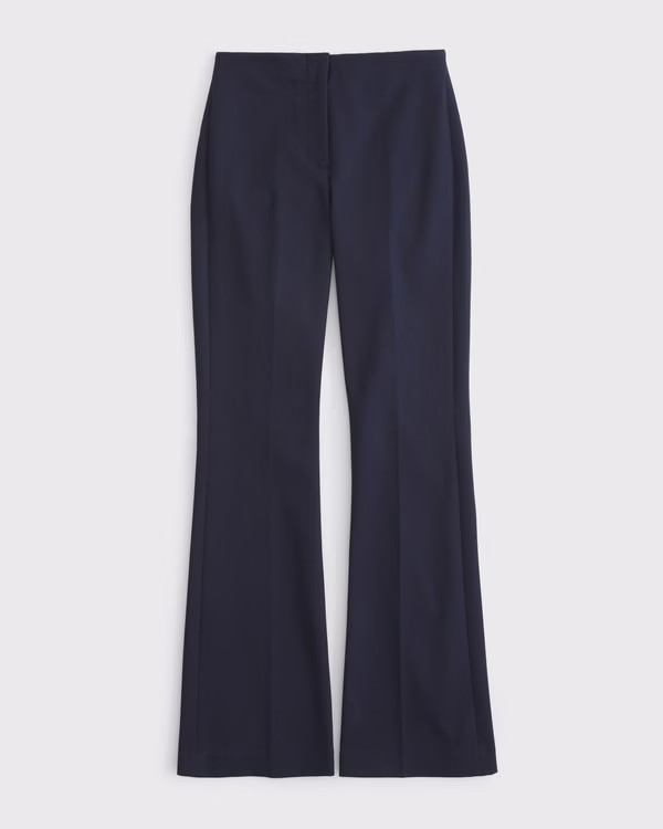 Curve Love A&F Forme Bootcut Pant | Abercrombie & Fitch (US)