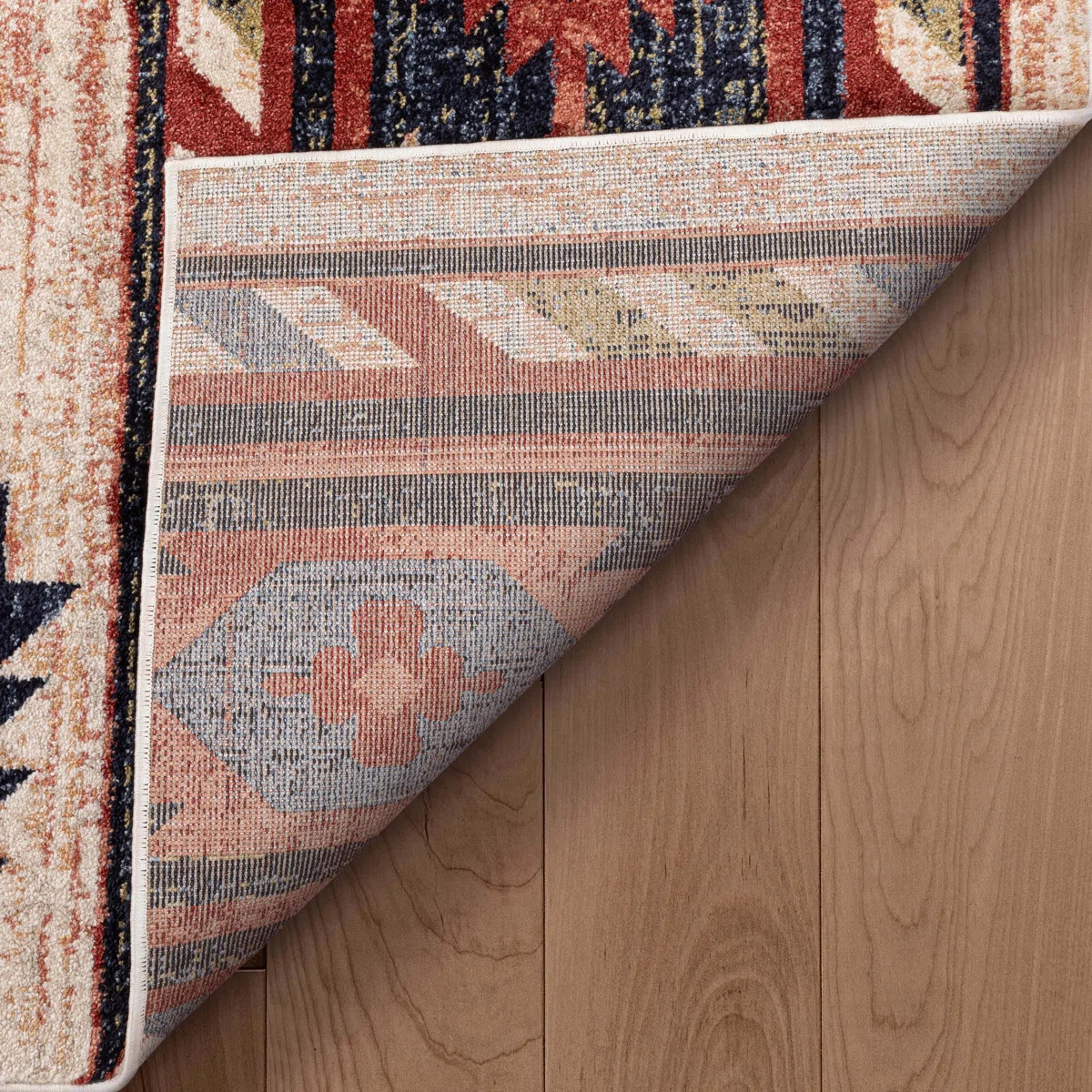 Lorelee Moroccan Southwestern Beige Rust Area Rug | Wayfair North America