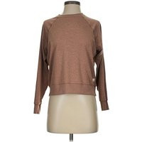 Vuori Sweatshirt: Brown Solid Pattern Tops - Size 2X-Small | ThredUp (US)