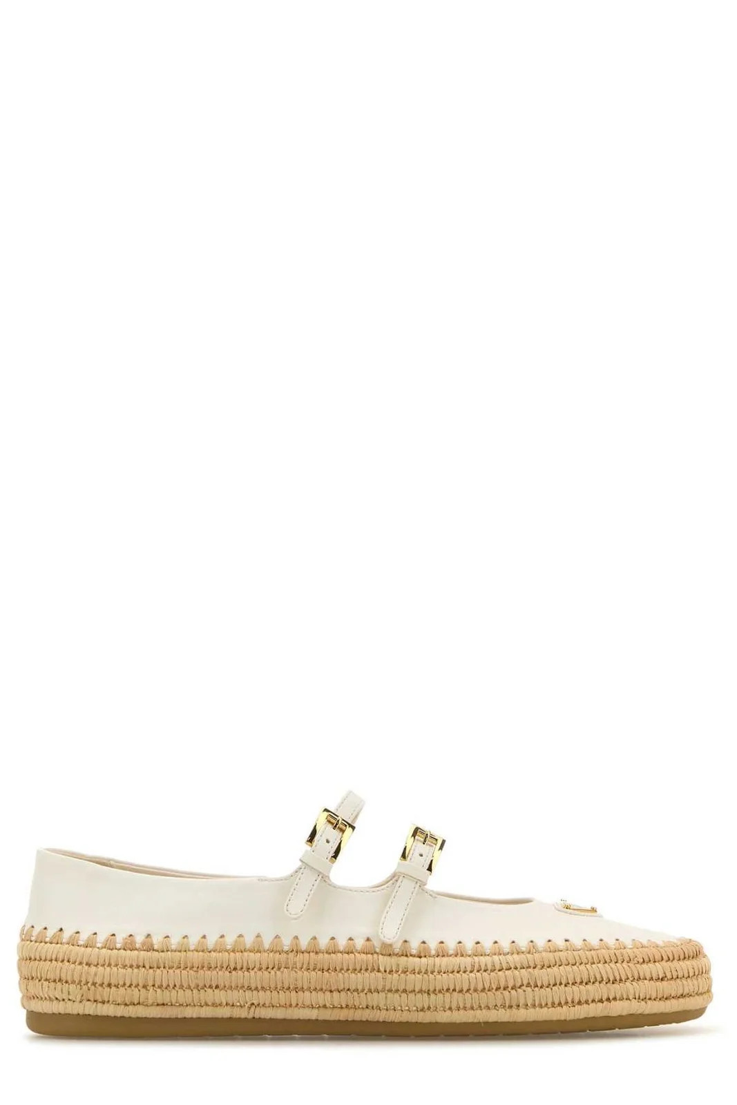 Prada Triangle-Logo Ballerinas | Cettire Global