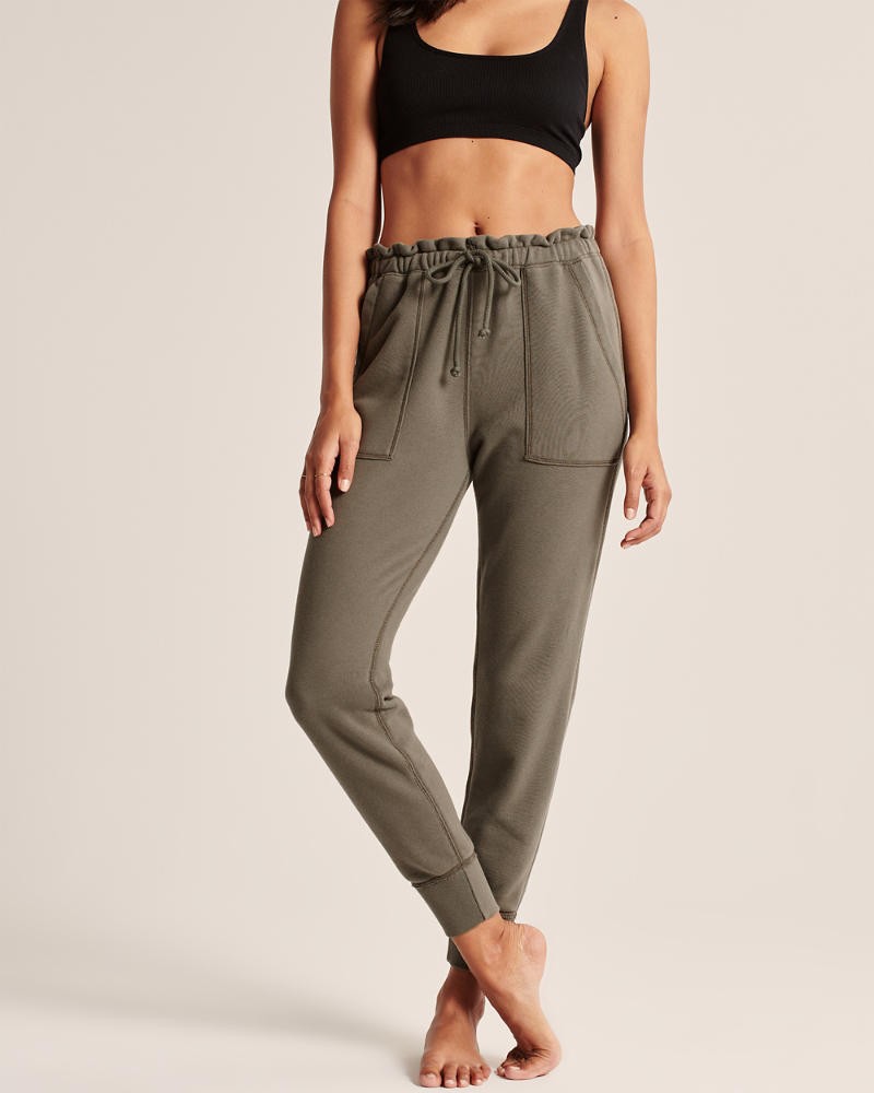 High Rise Joggers | Abercrombie & Fitch US & UK