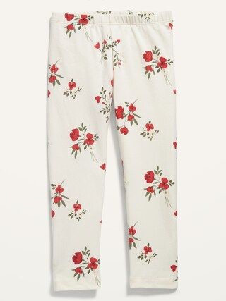 Printed Full-Length Leggings For Toddler Girls | Old Navy (CA)