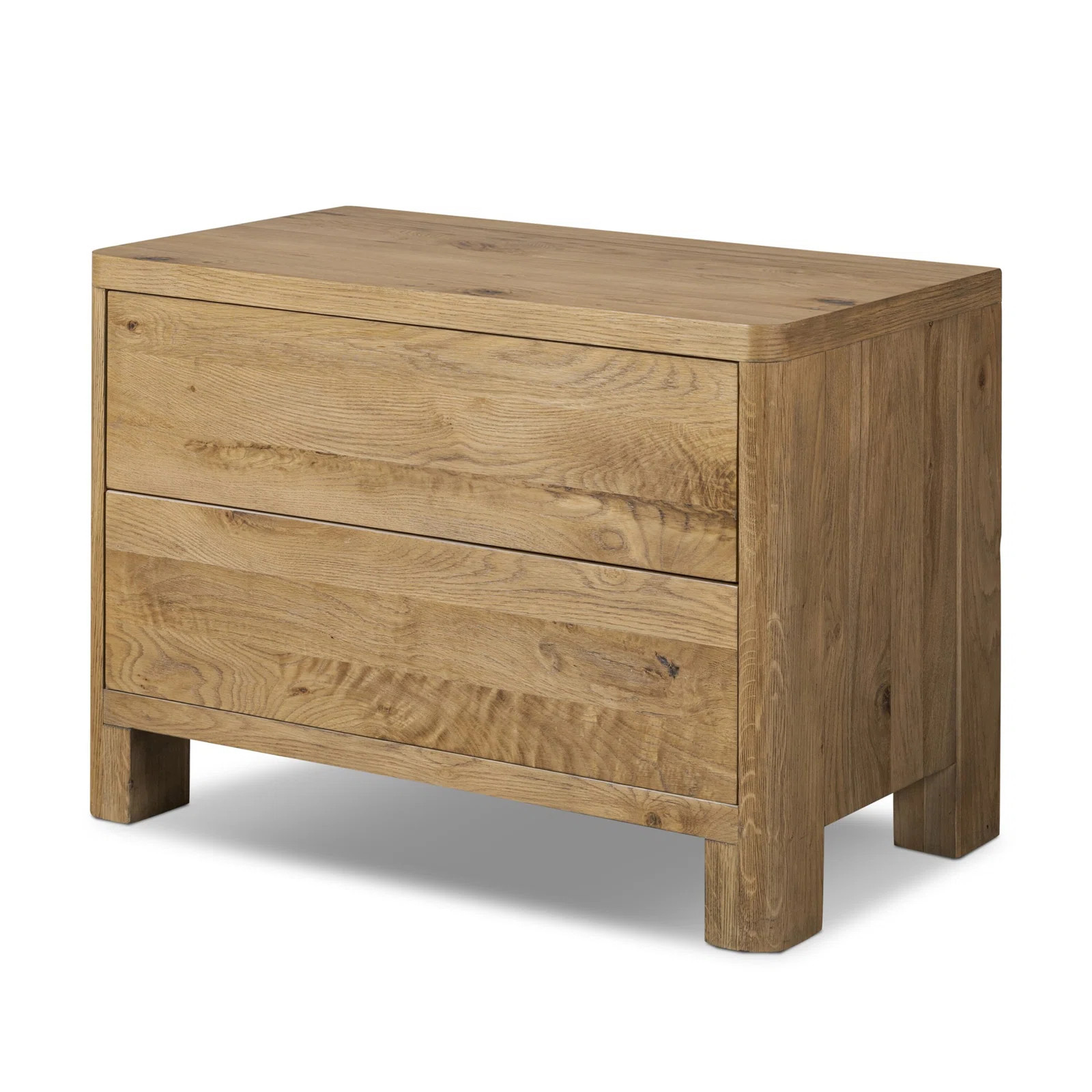 Noeline Nightstand-Smoked Black Oak Veneer | Perigold