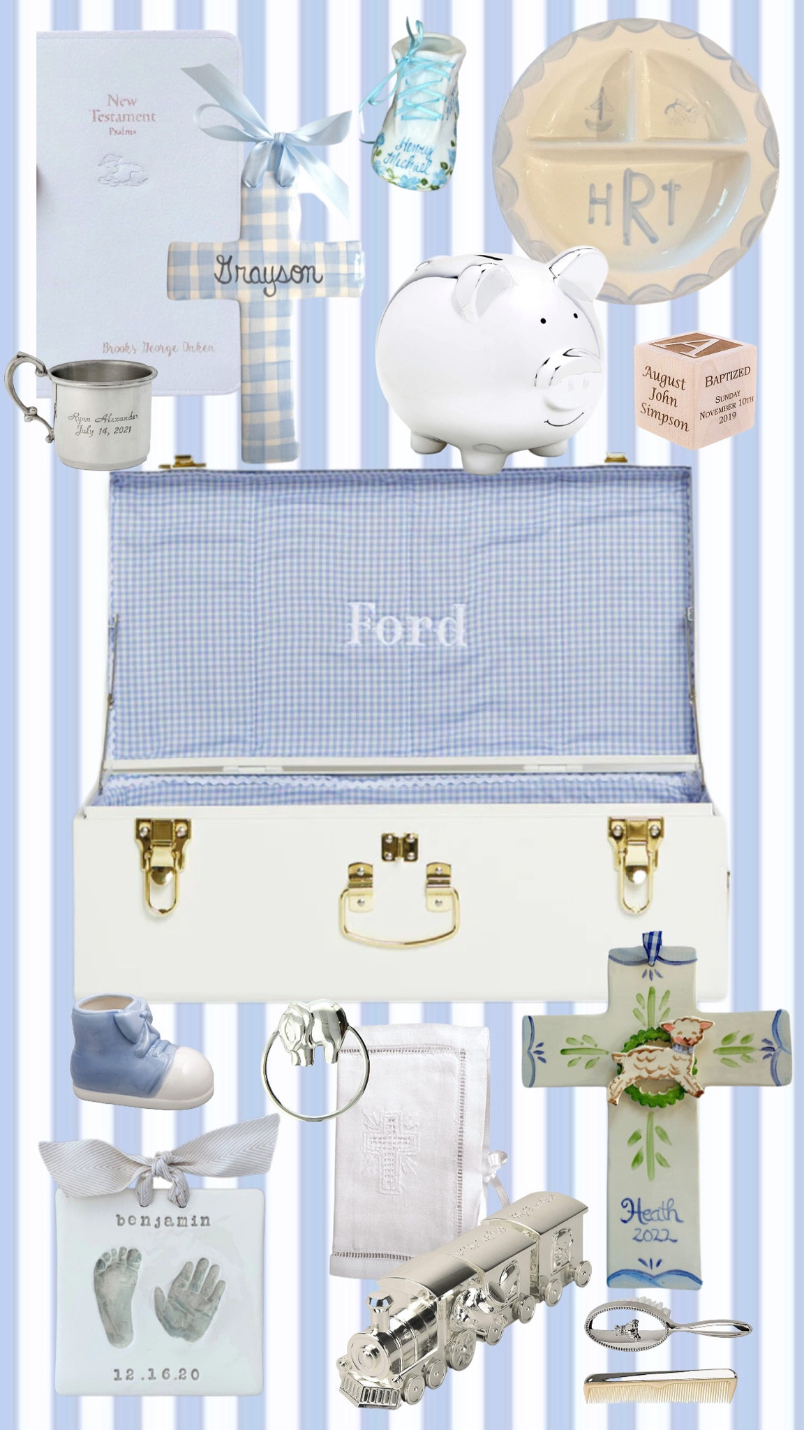 Precious baby boy keepsakes! Use code Brooke10 for 10% off at Petite keep! 

Love these for baby gifts! #babyboy #babykeepsakes #babygifts 

#LTKFind #LTKbaby