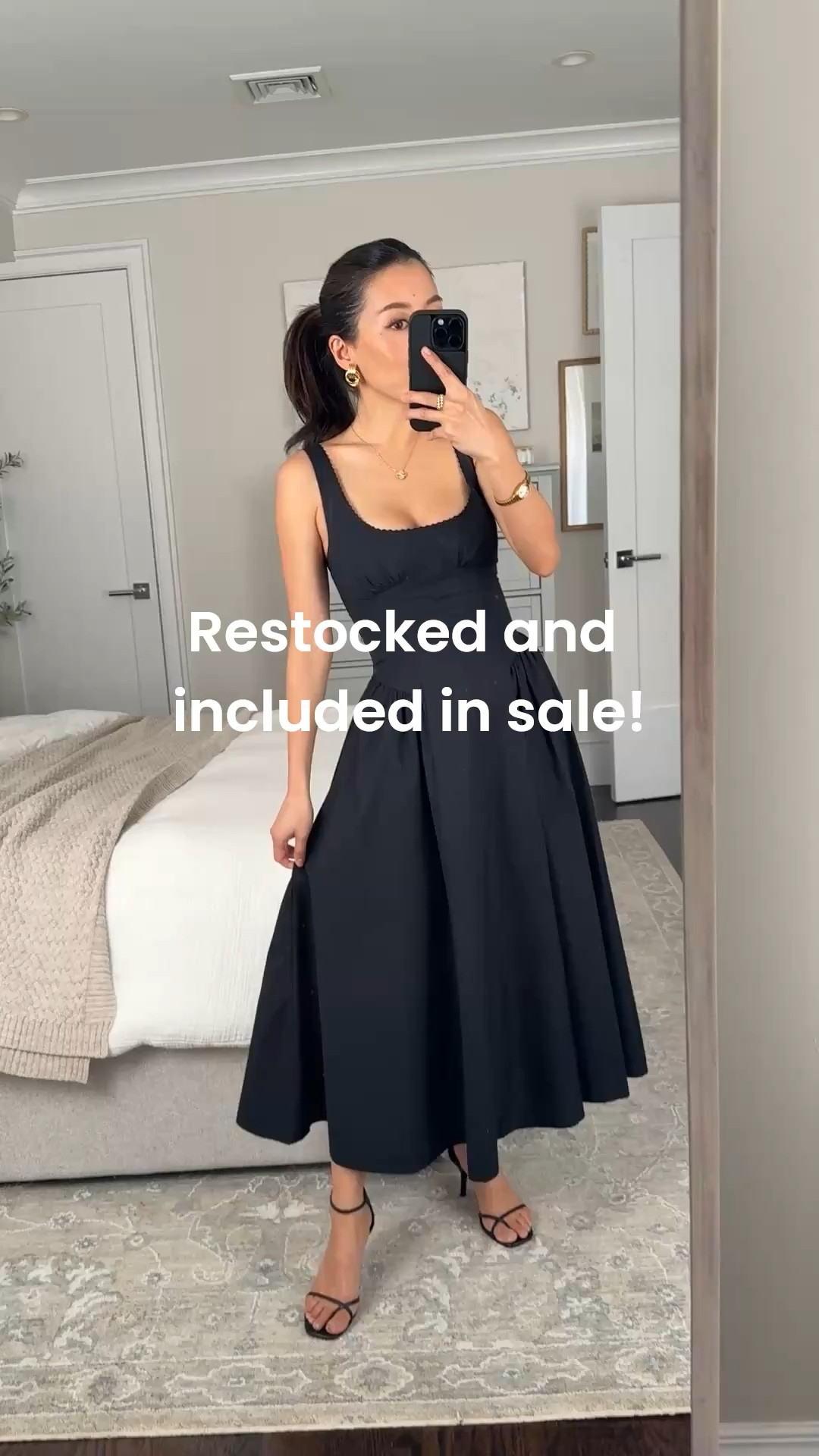 bestselling spring dress is back and part of bogo sale!

• Abercrombie Bra-Free Midi Dress size XXS petite. 100% cotton, shapely bodice, adjustable straps, stretch panels on both sides, and pockets. has light removable padding and the cut suits smaller chests

• old Reformation strappy sandals

Petite friendly maxi dress, family photos cotton dress, spring vacation style

#LTKootd #LTKPetite #LTKSeasonal