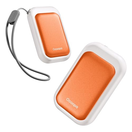 OCOOPA AI Magnetic Hand Warmers Rechargeable 2 Pack, 5000mAh Ultra-Thin Electric Glove Heater Handwarmer,UL Certified, Men Women Gifts for Christmas,Birthday,Winter Essentials,UT4 Young | Amazon (US)