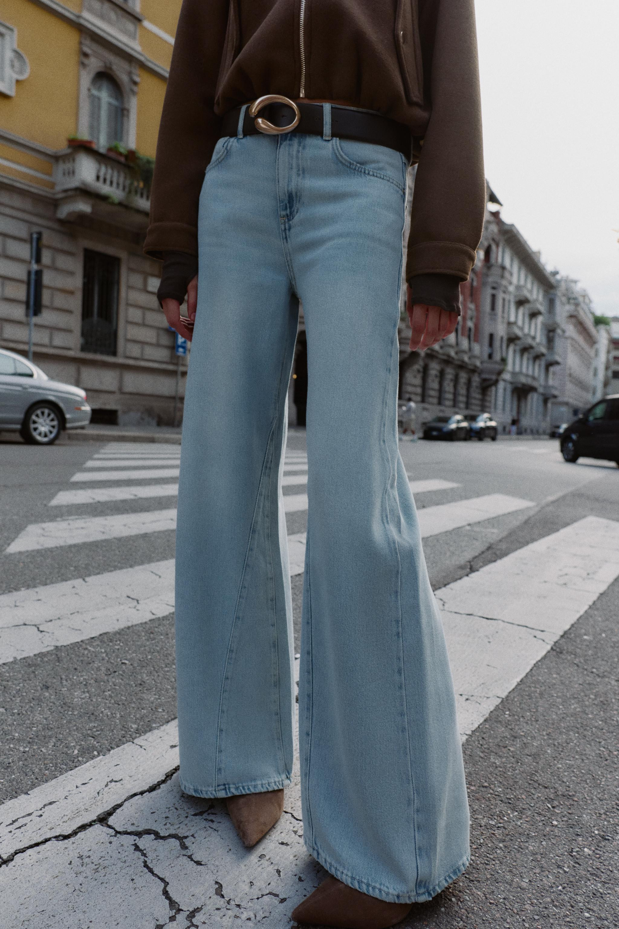 Z1975 HIGH RISE WIDE LEG JEANS | Zara US