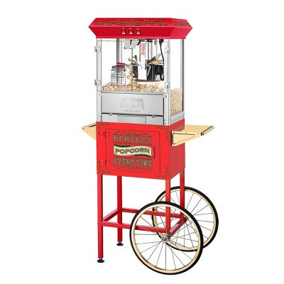Great Northern Popcorn 10 oz. Perfect Popcorn Machine - Electric Countertop Popcorn Maker and Cart - Red | Target