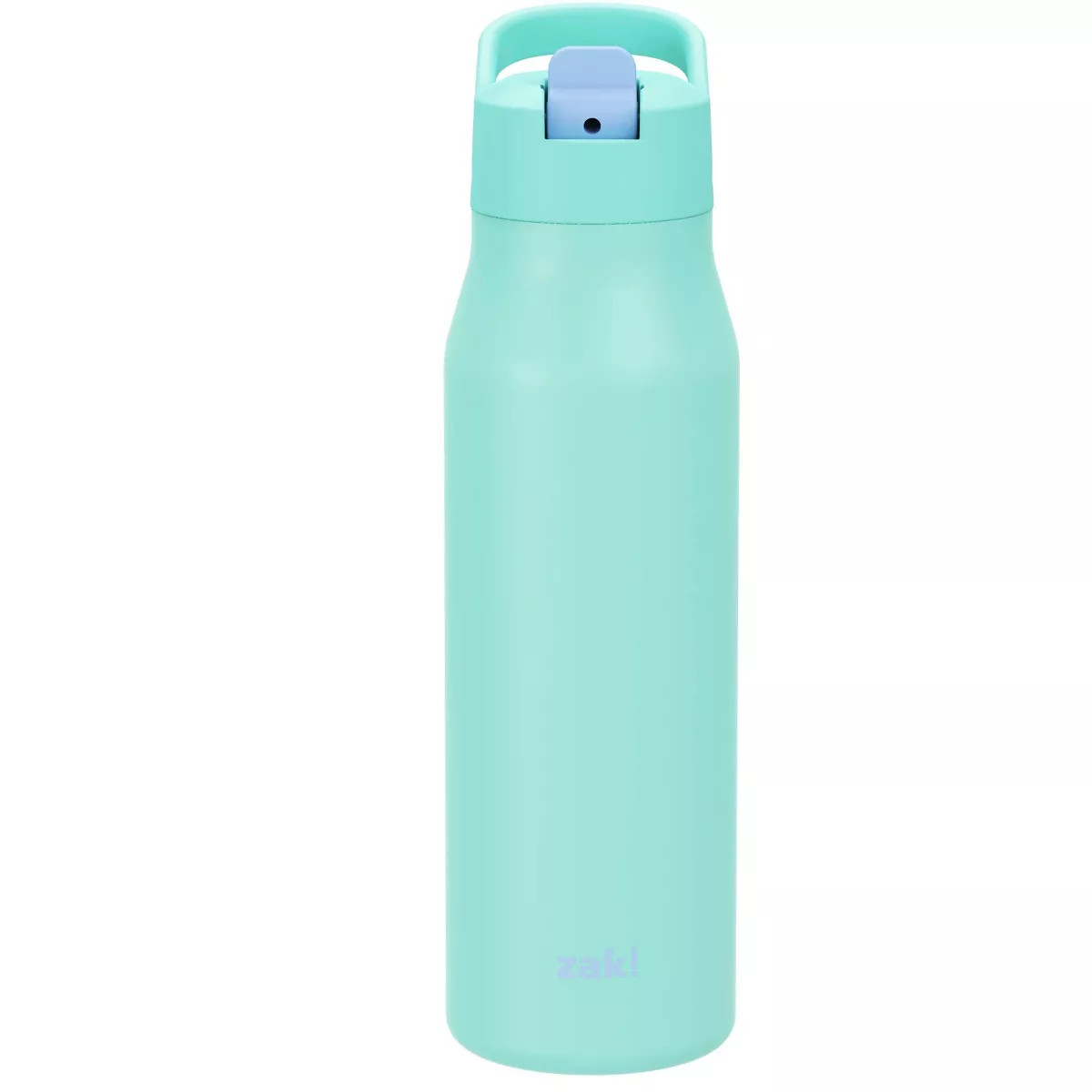 Zak Designs 20oz Double Walled Stainless Steel Tranquility Straw Water Bottle | Target