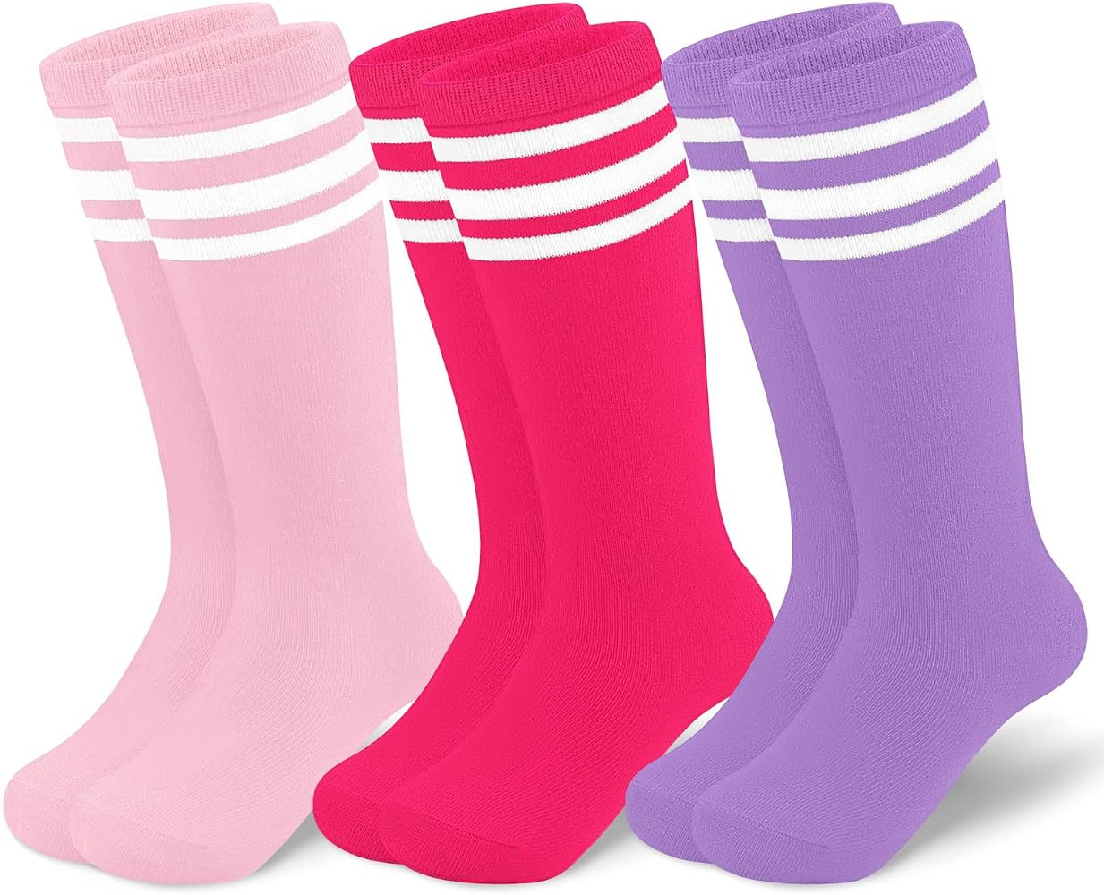 Toddler Soccer Socks Kids Soccer Socks Youth Soccer Socks Kids Baseball Socks Girls Softball Sock... | Amazon (US)
