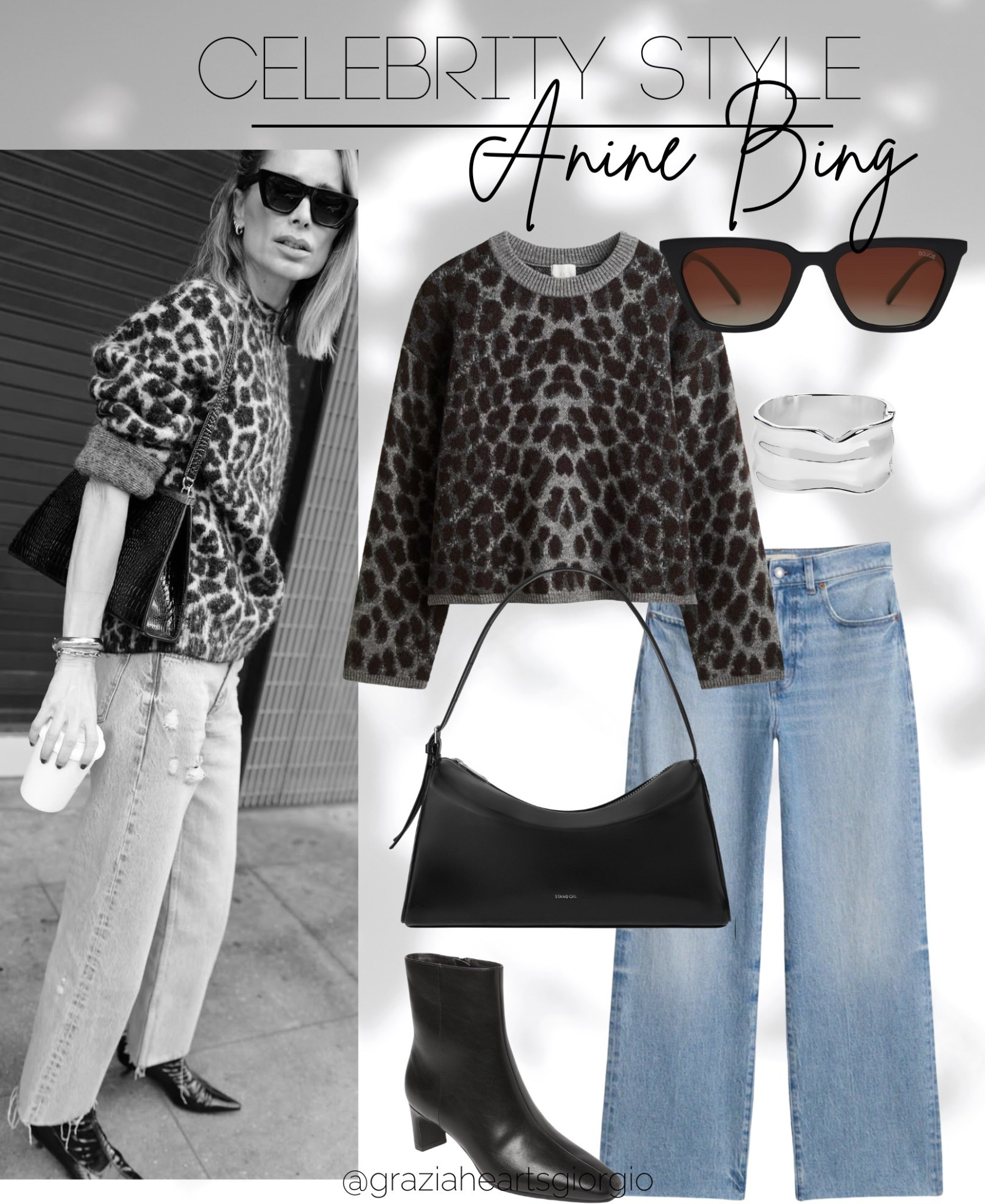 Celebrity Style: Anine Bing 
.
.
#aninebing

#LTKootd #LTKFindsUnder50 #LTKFindsUnder100