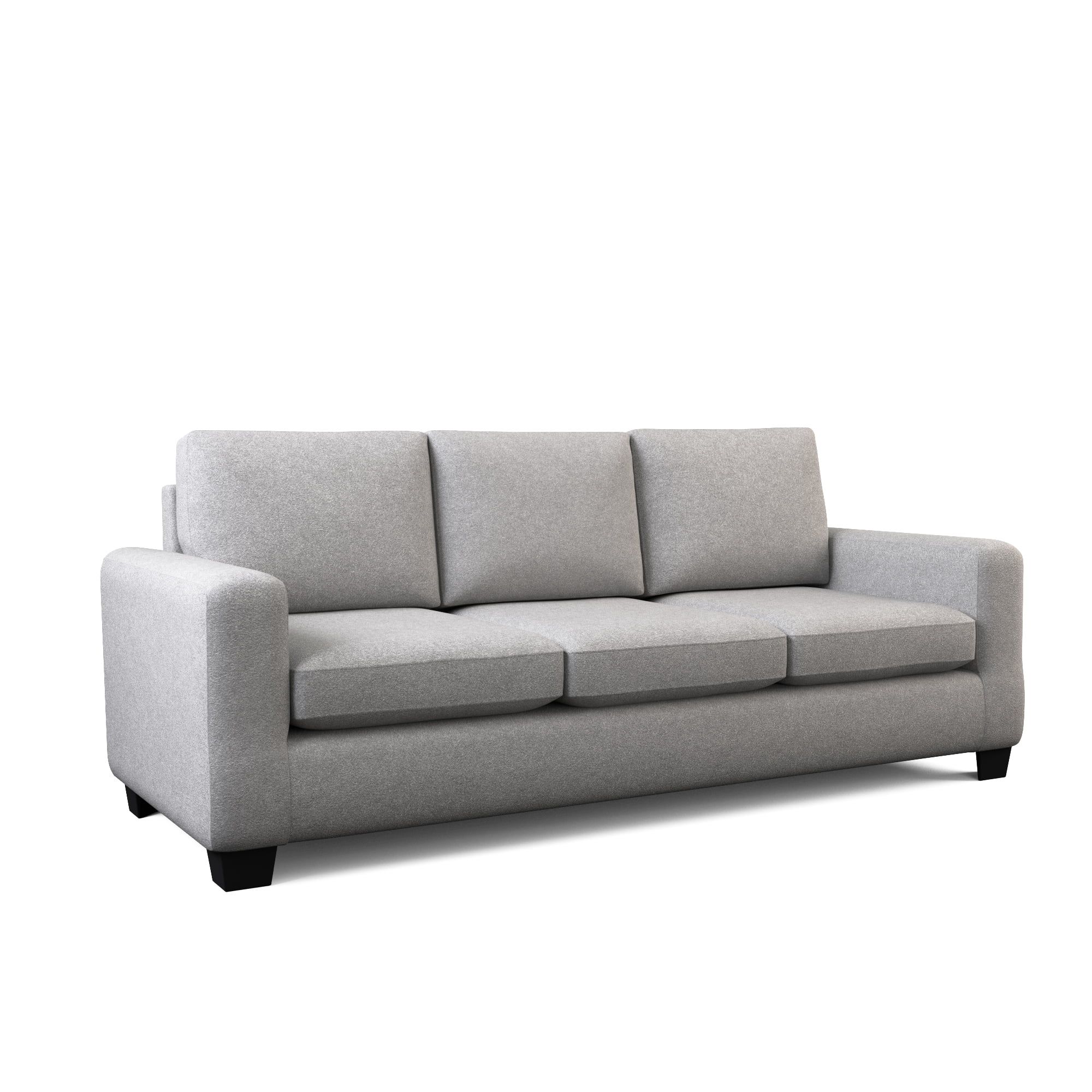 Mayview Upholstered Track Arm Sofa, Light Gray | Walmart (US)