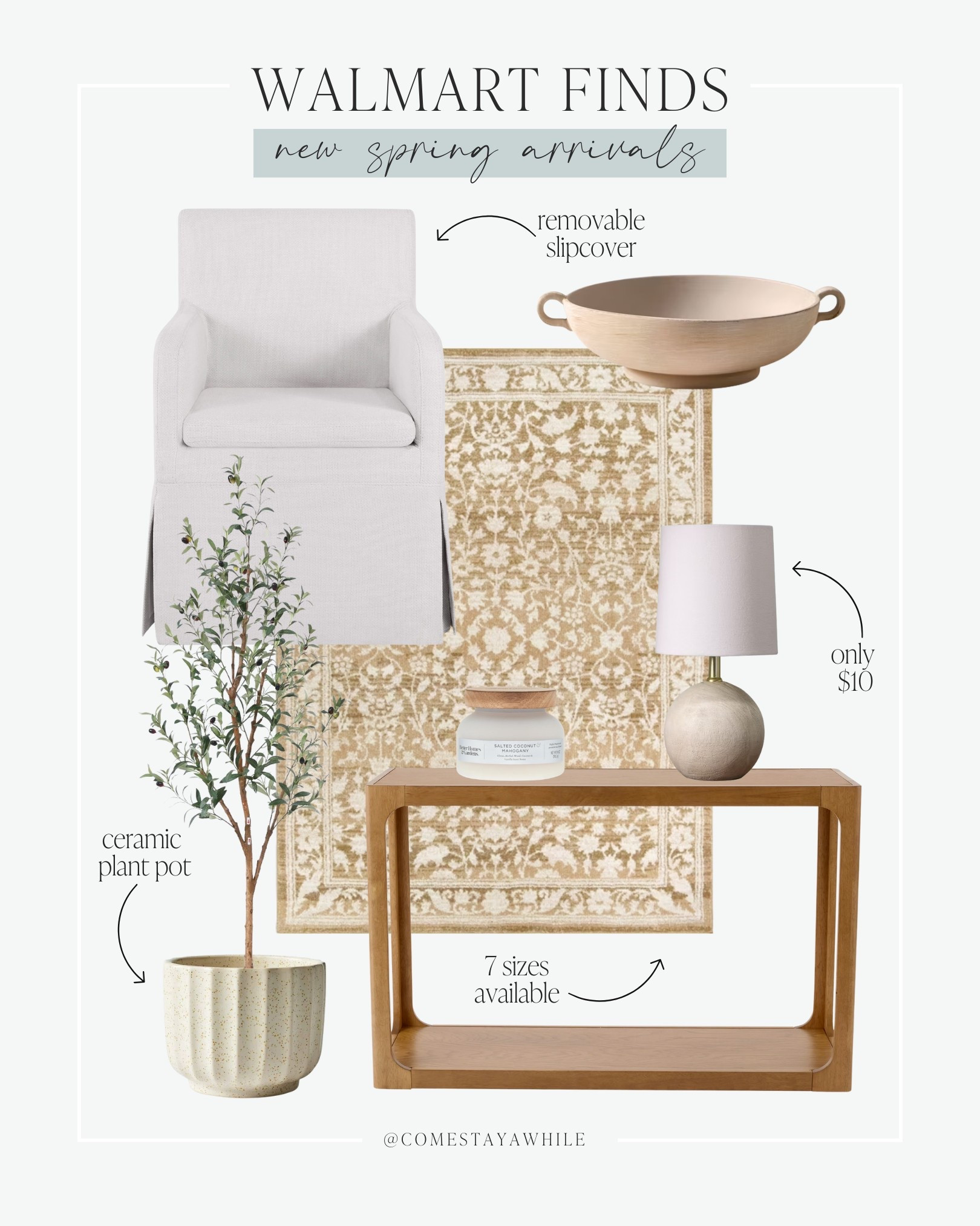 You guys! How freaking cute are the new spring arrivals from Walmart. I’m obsessed with this designer inspired decor! Shop now 🫶🏻 

Amanda Vernaci | Walmart home decor | designer looks for less | come stay awhile | Walmart finds 

#LTKSeasonal #LTKHome #LTKFindsUnder50