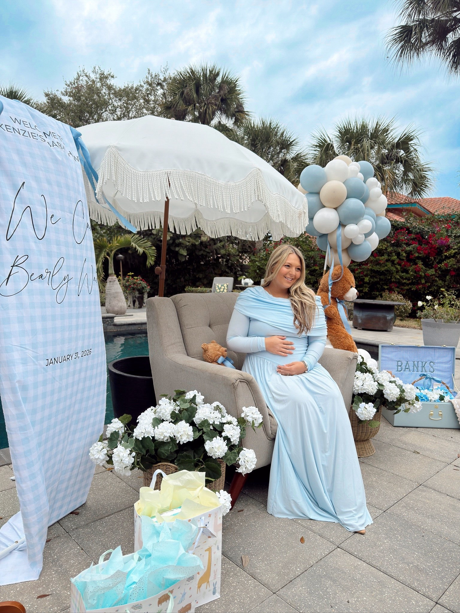 Baby boy baby shower dress, Baby shower dress for mom, Maternity baby shower dress, Bump-friendly baby shower outfit, Spring baby shower dress, Summer baby shower dress, Neutral baby shower dress, Blue baby shower dress option, Comfortable maternity dress for photos, Baby shower outfit for expecting mom

#LTKBaby #LTKmomlife #LTKBump