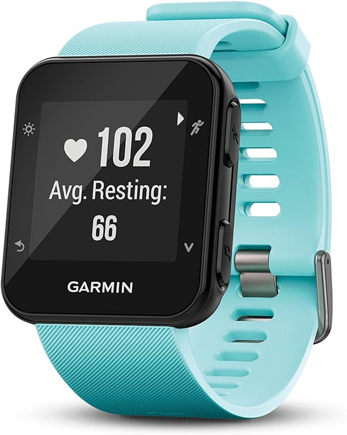 Garmin Forerunner 35, Easy-to-Use GPS Running Watch, Frost Blue, 1 (010-01689-02) | Amazon (US)