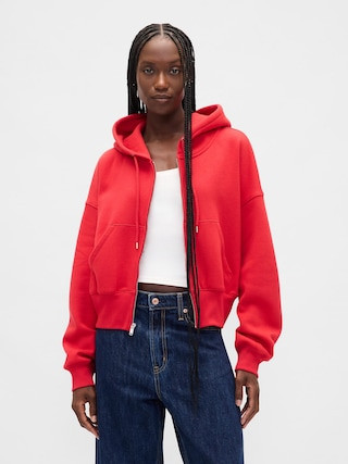 VintageSoft Full-Zip Wedge Hoodie | Gap (US)
