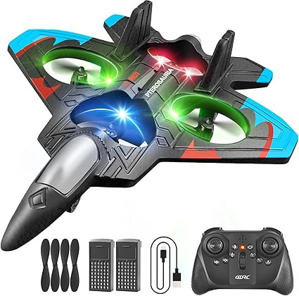4DRC V32 Foam Remote Control Airplanes RC Planes for Kids Adults, RC Airplane Fighter Jet with Li... | Amazon (US)