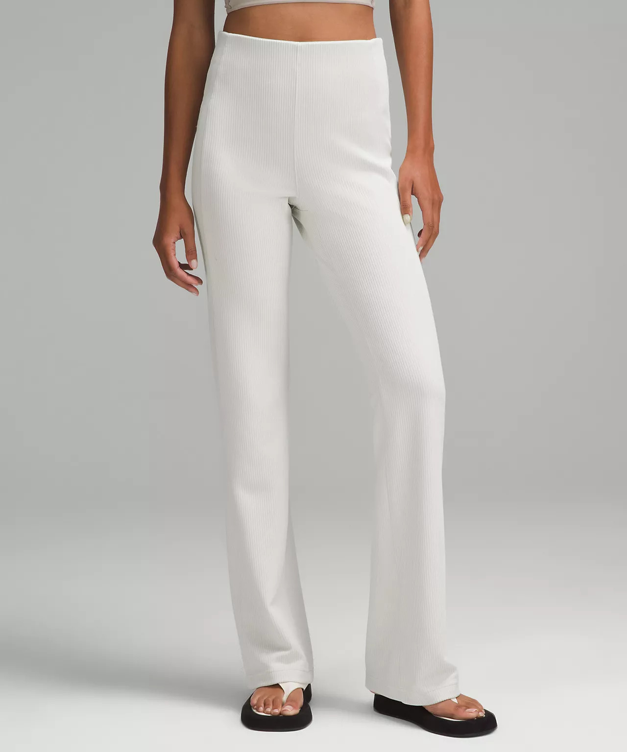 Ribbed Softstreme Flared Pant | Lululemon (US)