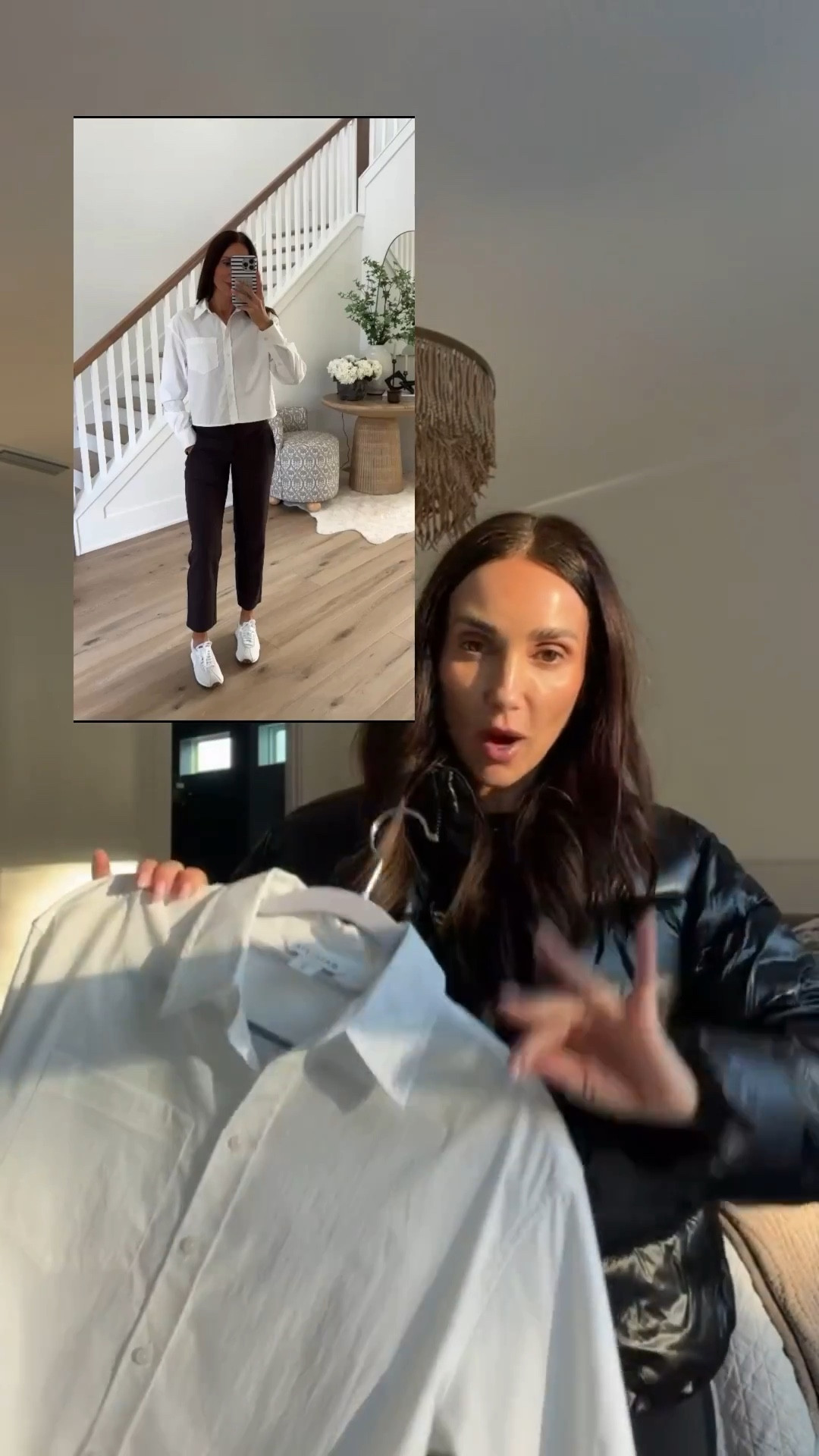 Cropped white button down 25% off, that doesn't wrinkle. Athleta sale, fashion basics, annabrstyle

#LTKSaleAlert #LTKOver40