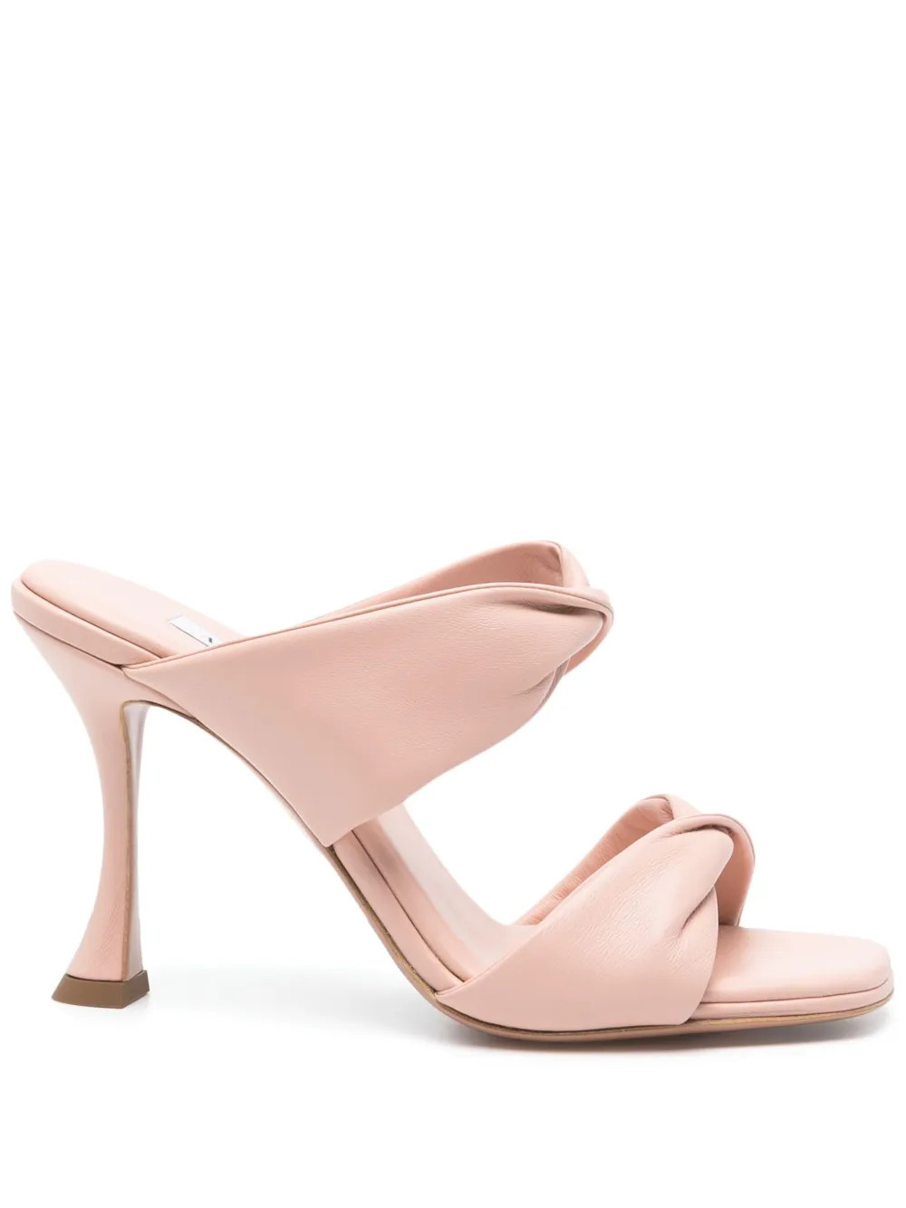 Aquazzura 95mm Twist Sandals | Pink | FARFETCH | Farfetch Global