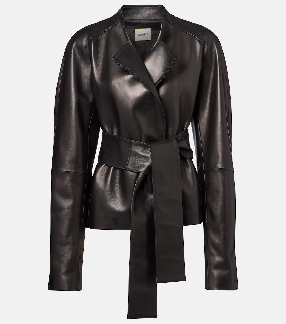 Edith belted leather jacket | Mytheresa (US/CA)