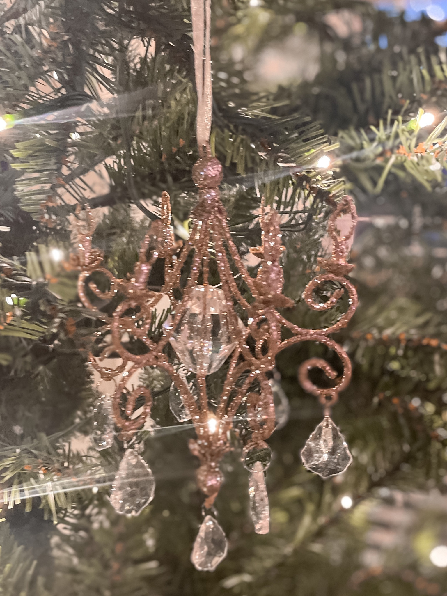 Christmas ornament sale , beautiful chandelier ornament & King of Christmas tree! 

#LTKHoliday #LTKhome #LTKHolidaySale