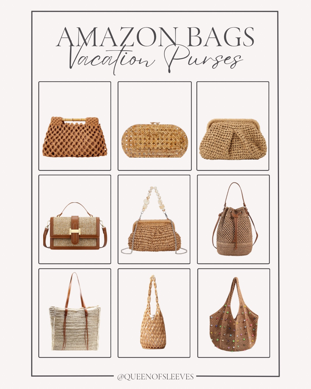 Amazon Beach Purses | Amazon Beach Bags | Amazon Vacation Purses | Amazon Vacation Bags | Amazon Beach Vacation | Amazon Vacation Accessories | Beach Bags 

#LTKFindsUnder50 #LTKItBag #LTKTravel