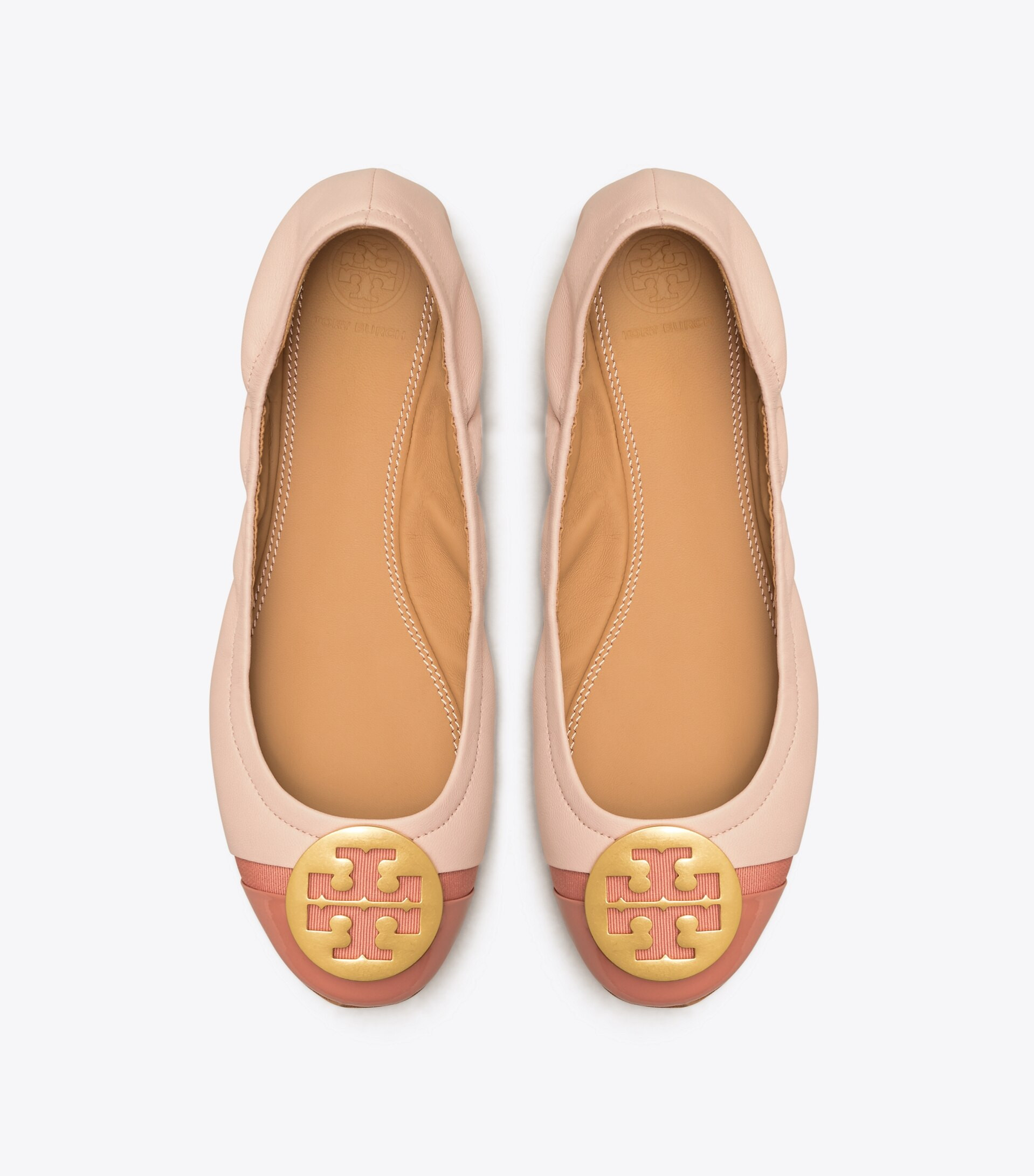 Minnie Patent Cap-Toe Ballet Flat | Tory Burch (US)