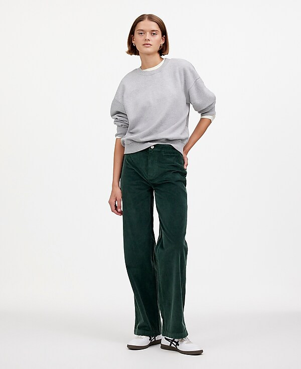 The Emmett Wide-Leg Pant in Corduroy: Welt Pocket Edition | Madewell