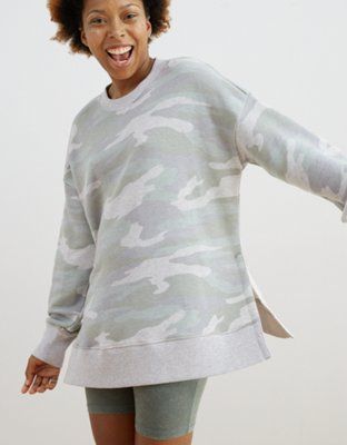 Aerie Oversized Desert Sweatshirt | American Eagle Outfitters (US & CA)