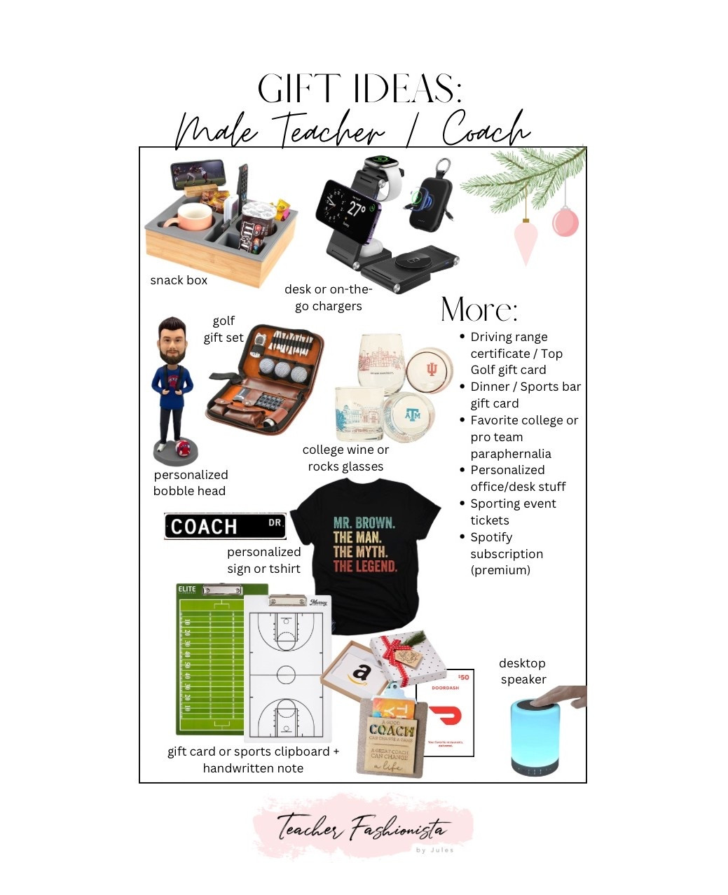 Gift ideas for a coach or male teacher! 

#LTKGiftGuide #LTKMens #LTKCyberWeek