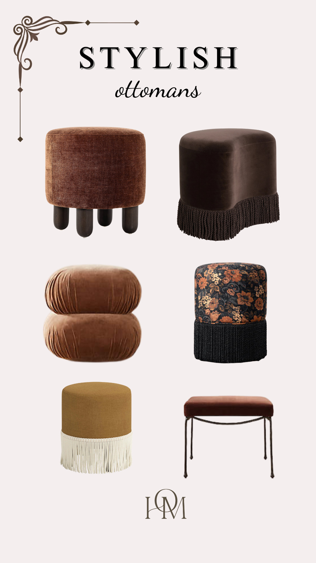 Check out these stylish ottomans! They are perfect for any living room! 

 #LTKActive #LTKHome #LTKSaleAlert