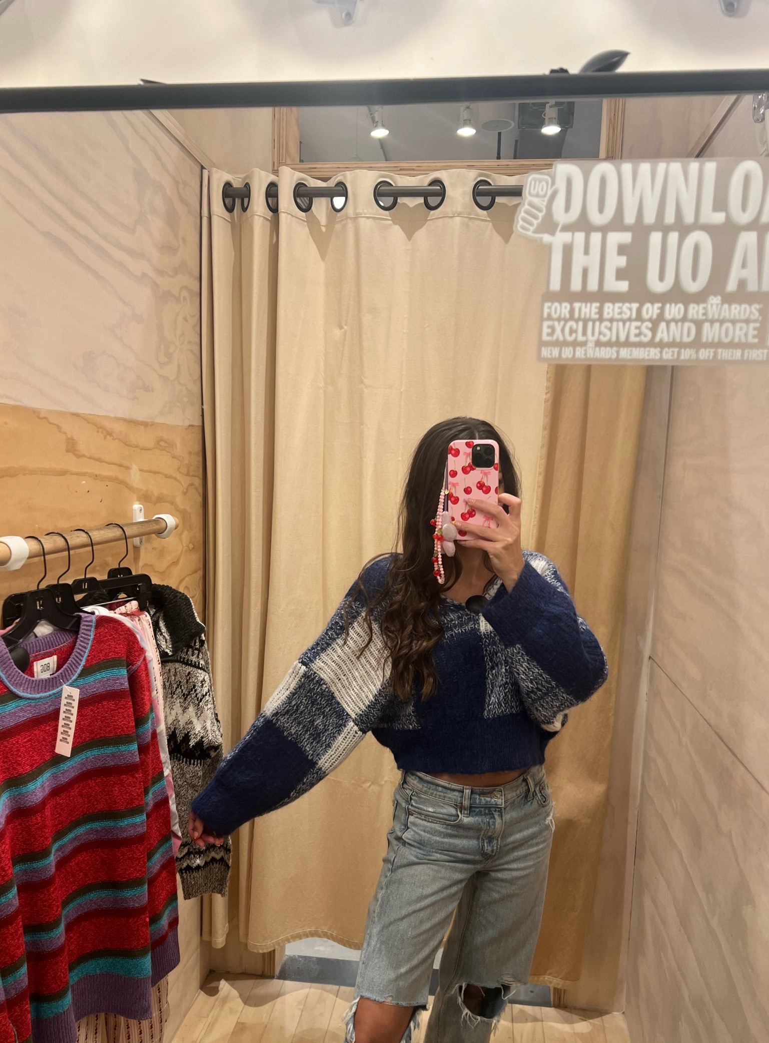 Wearing a size small for reference 