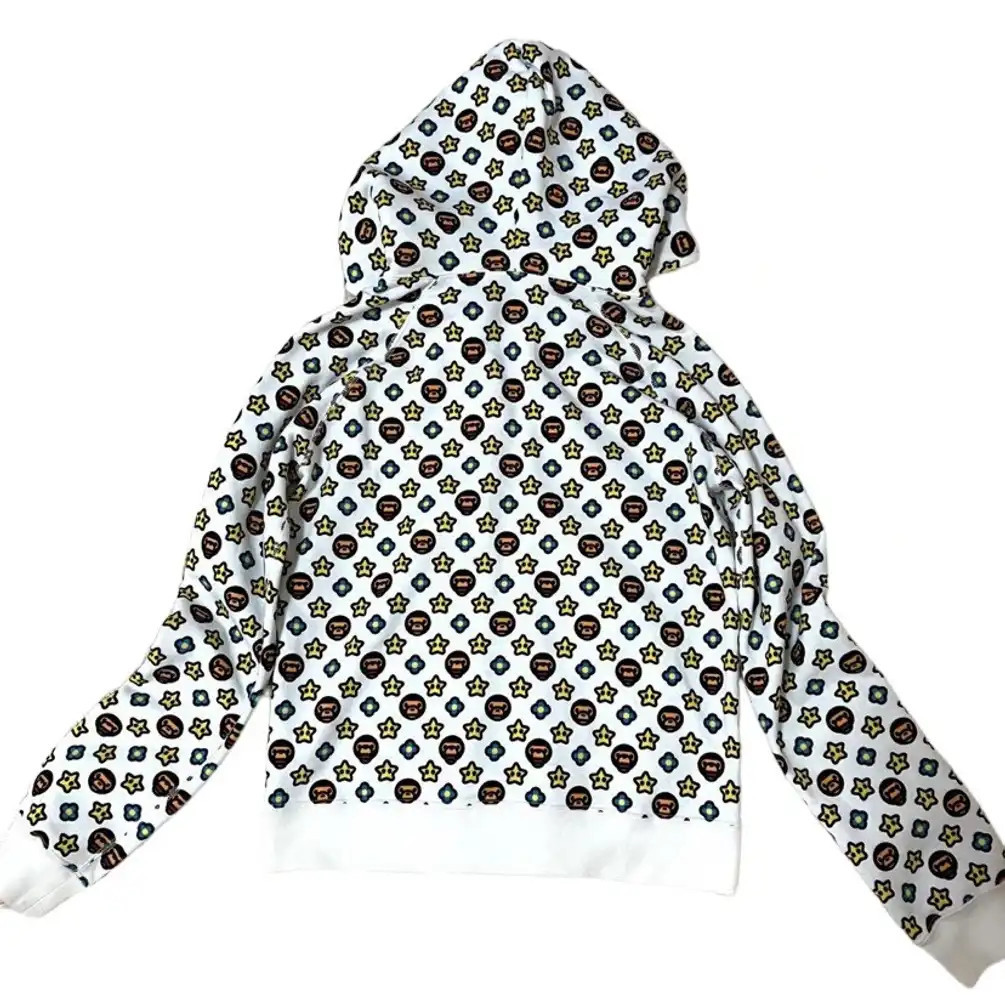 Bape Baby Milo Star Monogram Full-Zip Hoodie | Grailed | Grailed
