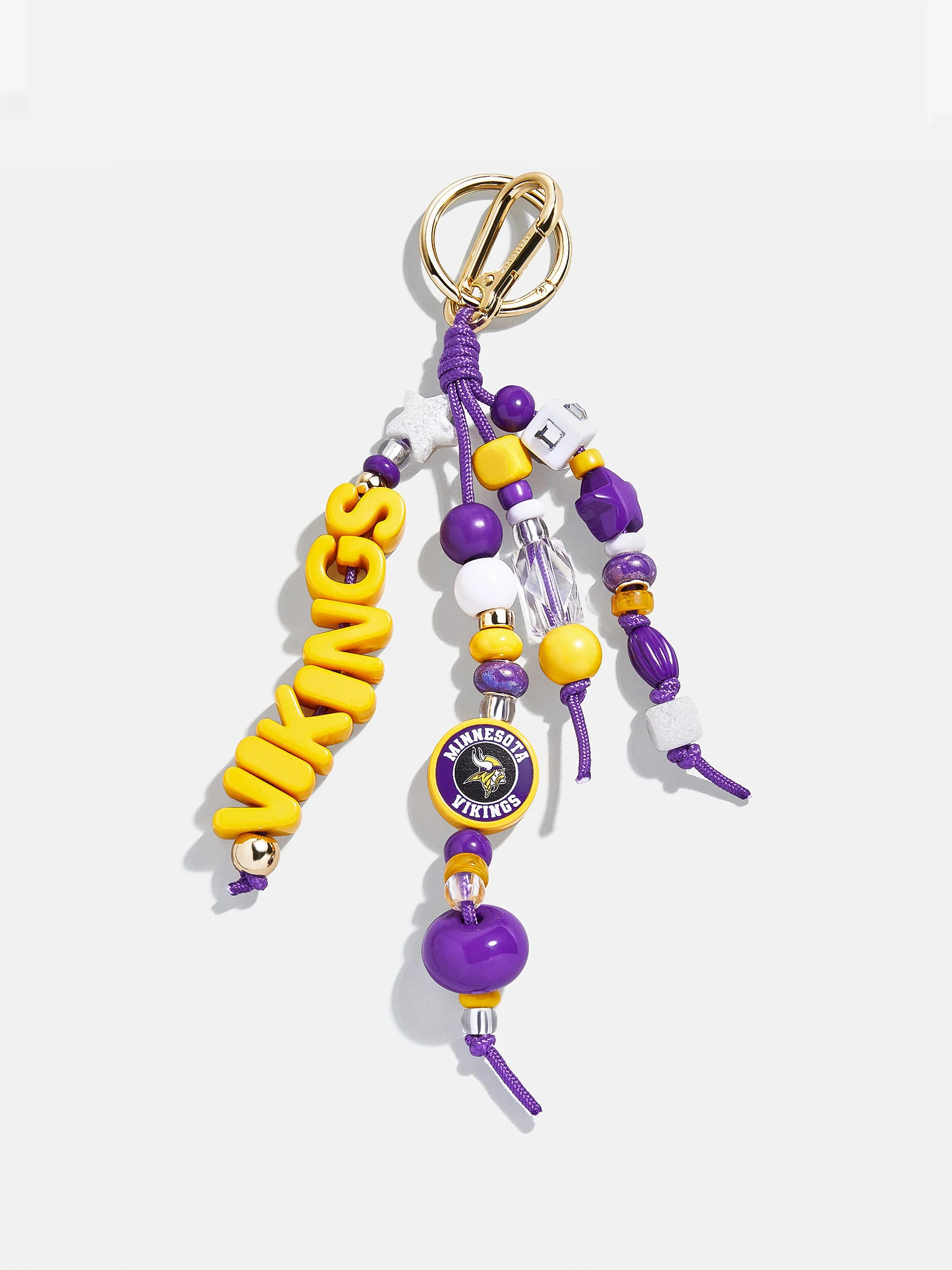 NFL Beaded Bag Charm - Minnesota Vikings | BaubleBar