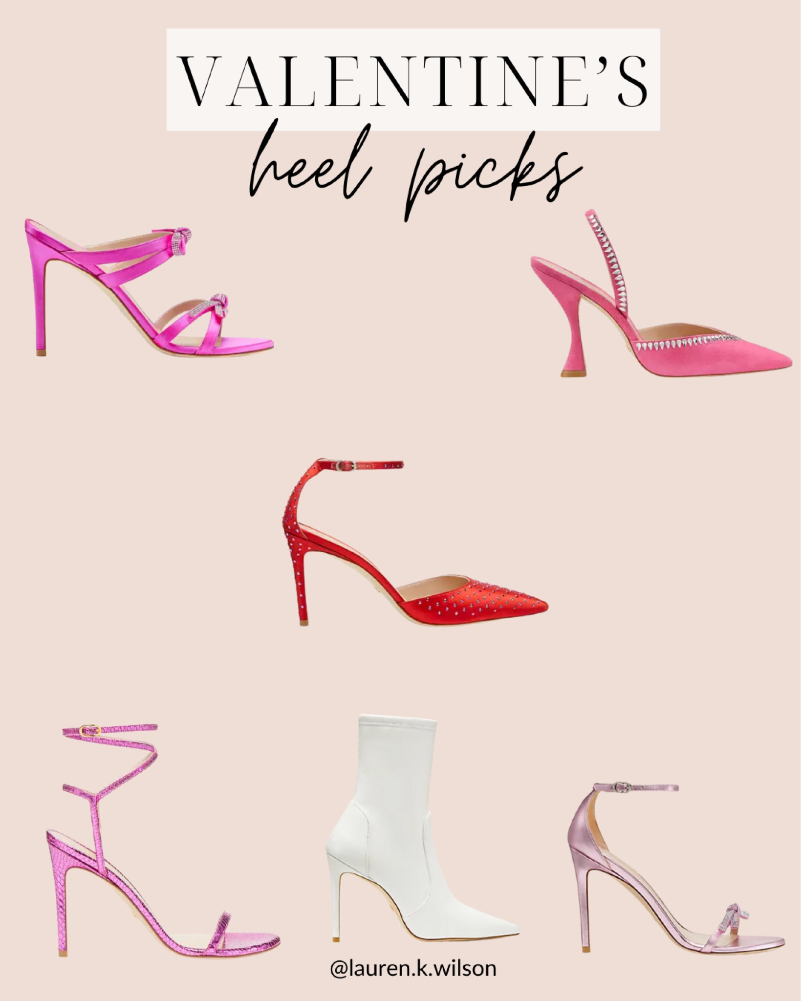 Valentine’s Day heel picks, rhinestone, pointed toe, satin, wrap around, date night 

#LTKshoecrush #LTKfindsunder100 #LTKSeasonal
