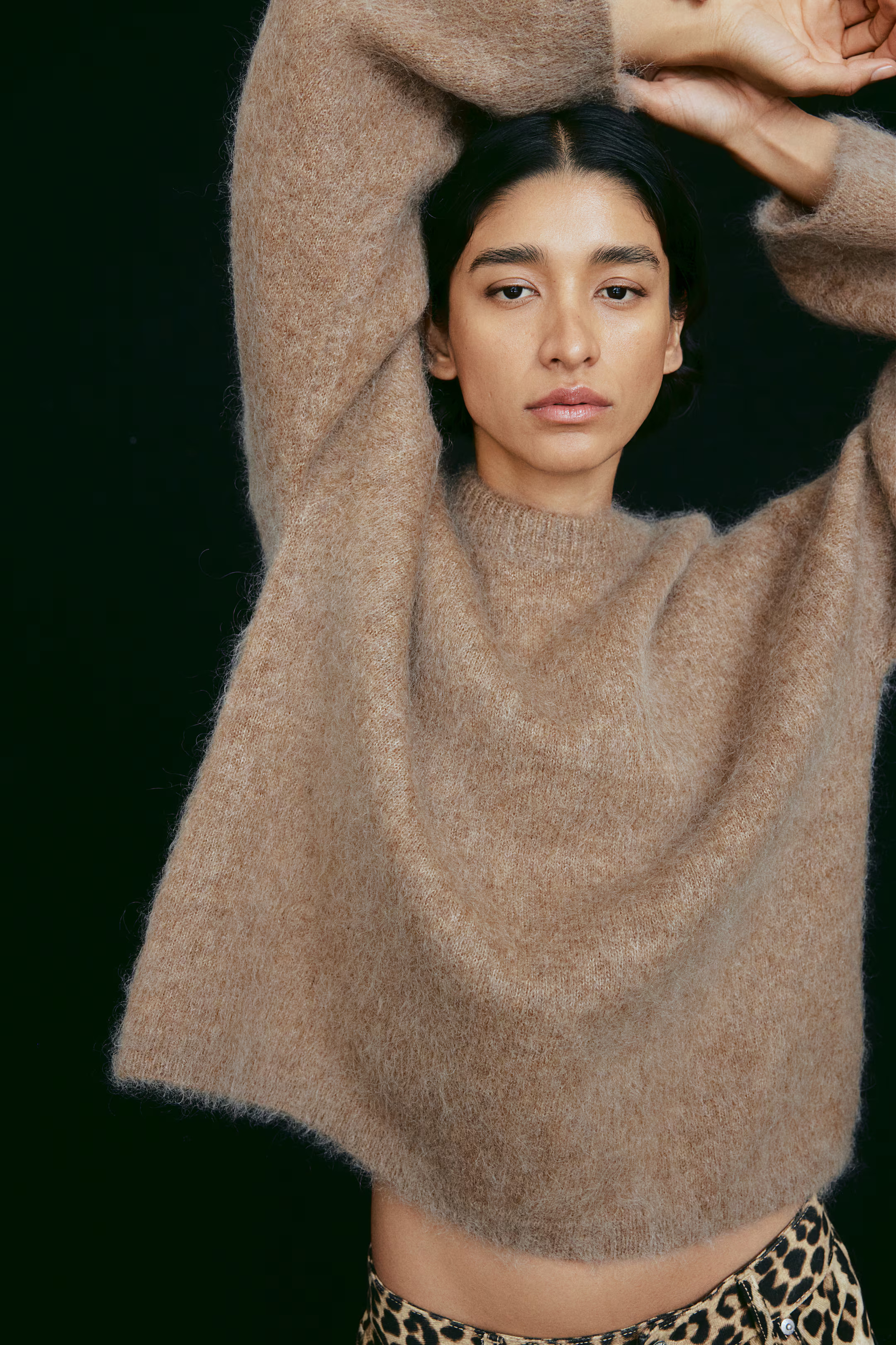 Oversized mohair-blend jumper | H&M (UK, MY, IN, SG, PH, TW, HK)