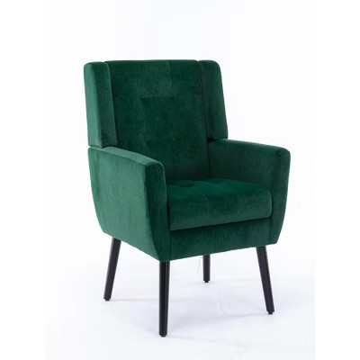 29.5"Modern Soft Velvet Material Ergonomics Accent Chair | Target