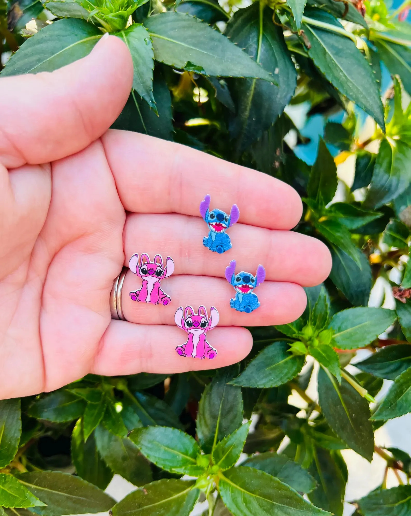 Experiment 626 Earrings: Stitch Jewelry, Disney Cruise Line, Handmade Acrylic Nickel Free Studs, ... | Etsy (Global)