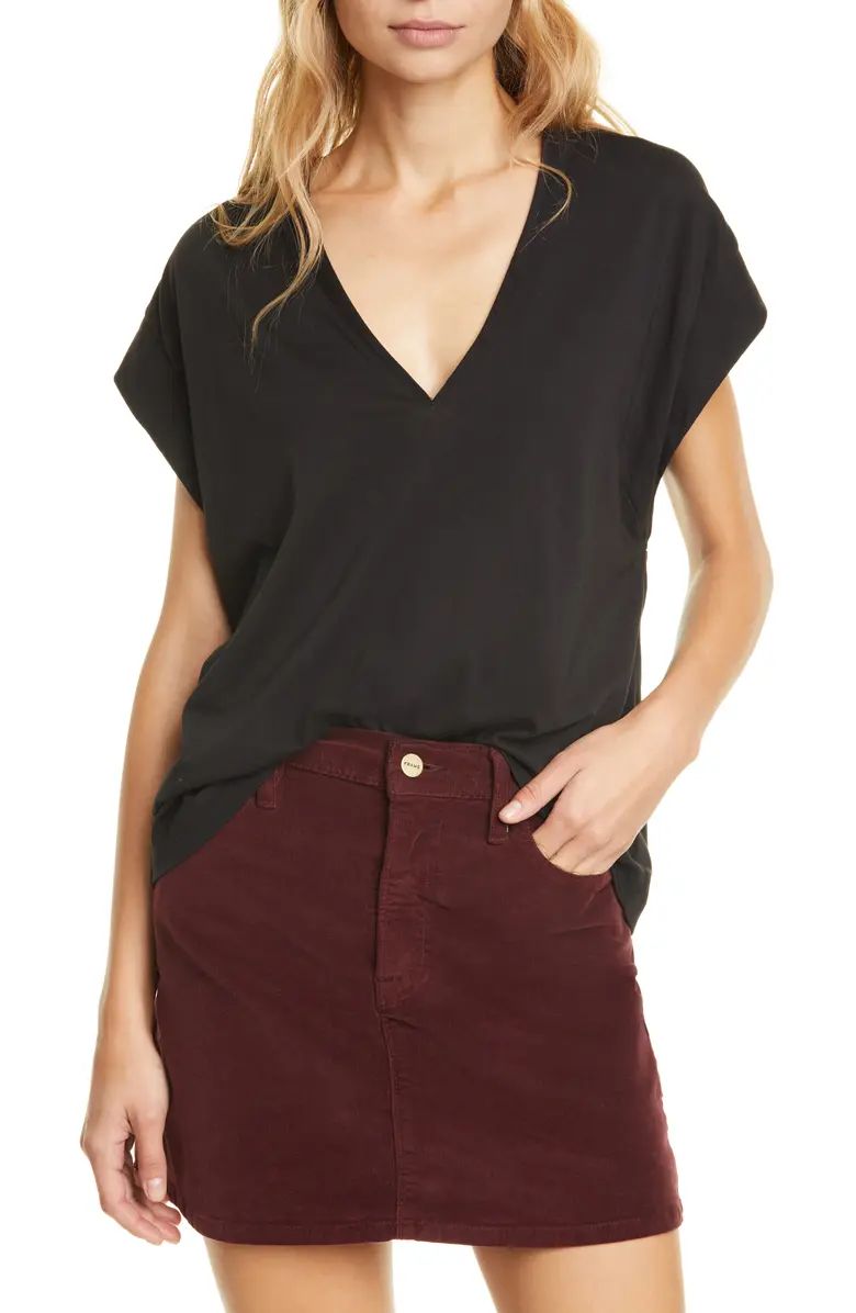 Le Mid Rise V-Neck Tee | Nordstrom