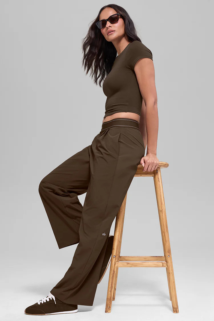Suit Up Trouser (Regular) - Espresso | Alo Yoga (US)
