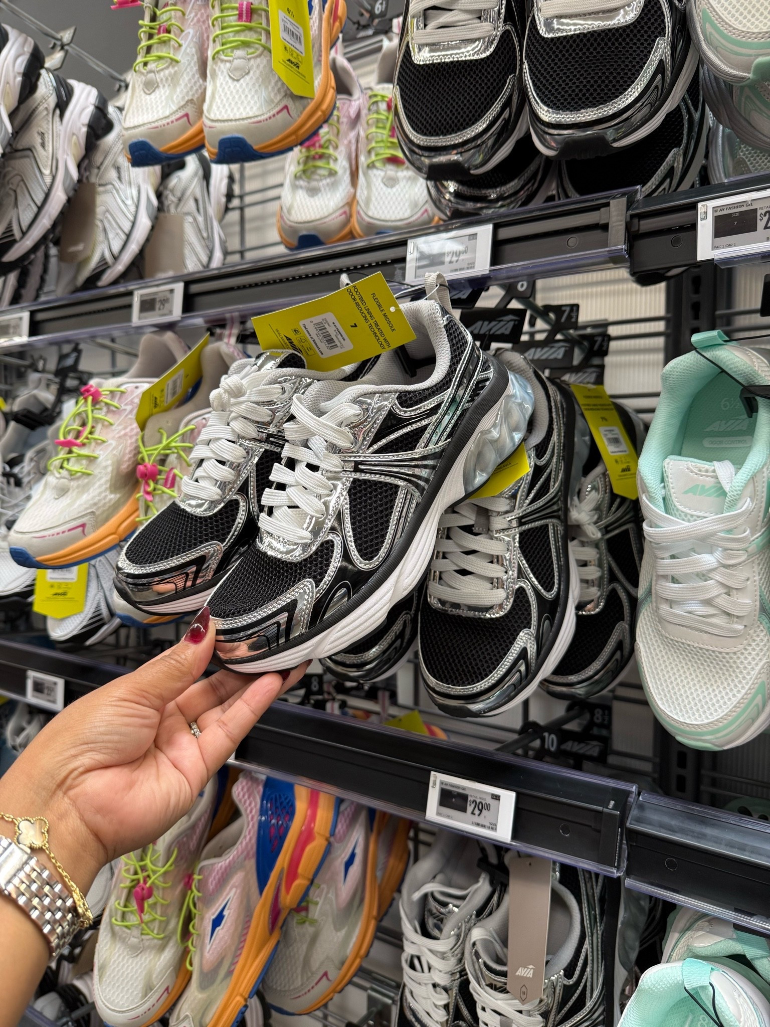 Look for less viral sneakers