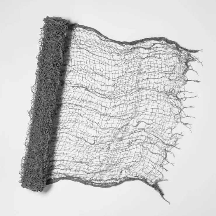 9' Spooky Fabric Gray Halloween Decorative Prop - Hyde & EEK! Boutique™ | Target