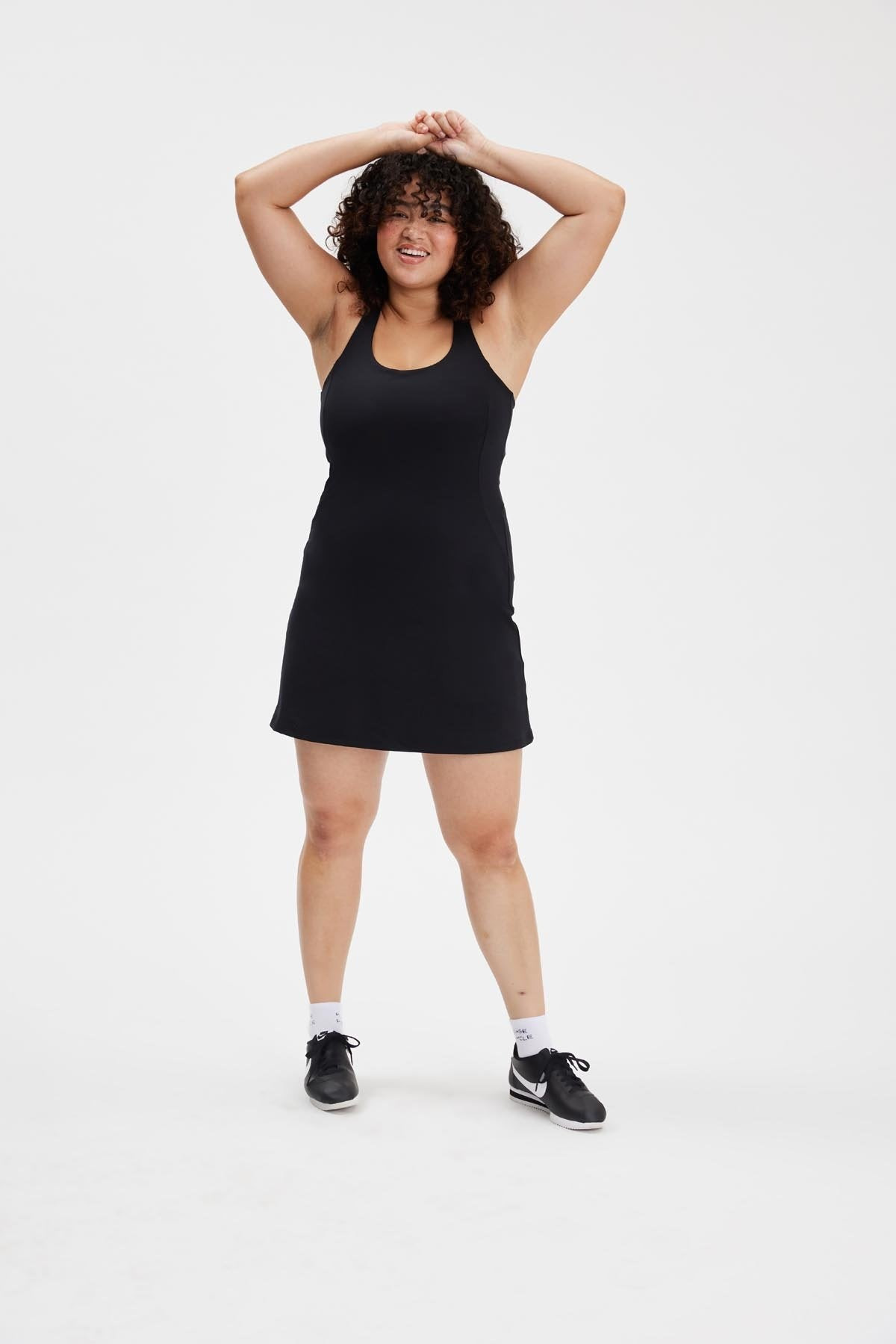 Black Paloma Racerback Dress | Girlfriend Collective