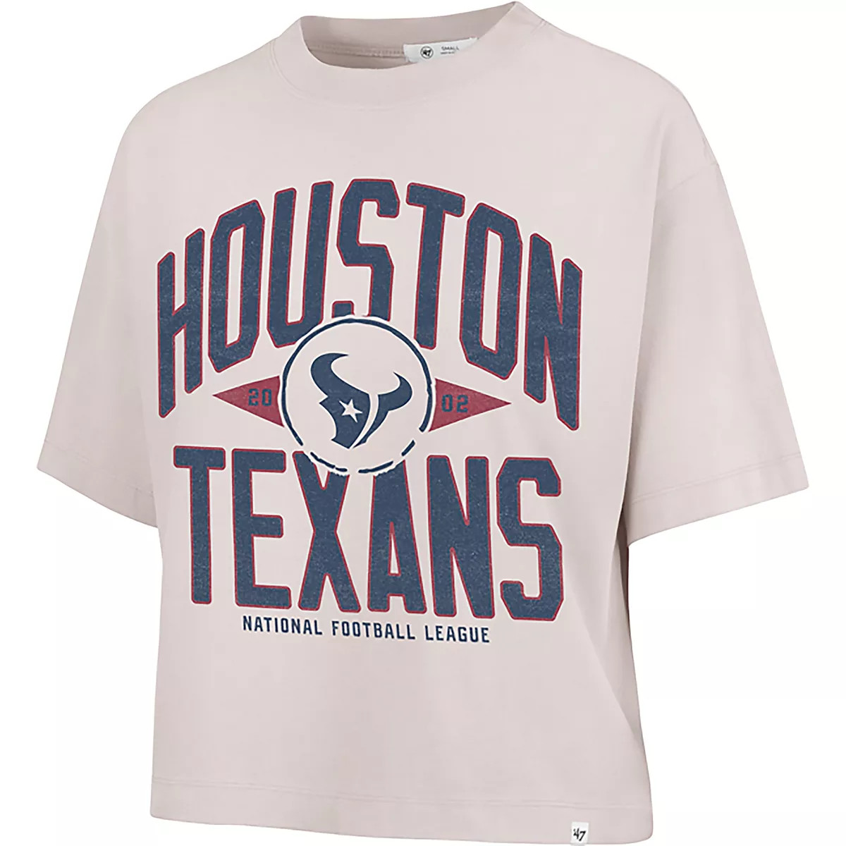 47 Women's Texans Windthrow Ravine Cropped T-shirt | Academy Sports + Outdoors
