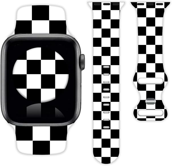 Watch Band Compatible with Apple Watch 38mm 40mm 41mm 42mm 44mm 45mm for Women Men Sport Silicone... | Amazon (US)