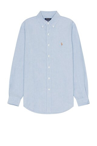 Polo Ralph Lauren Oxford Sport Shirt in Blue from Revolve.com | Revolve Clothing (Global)