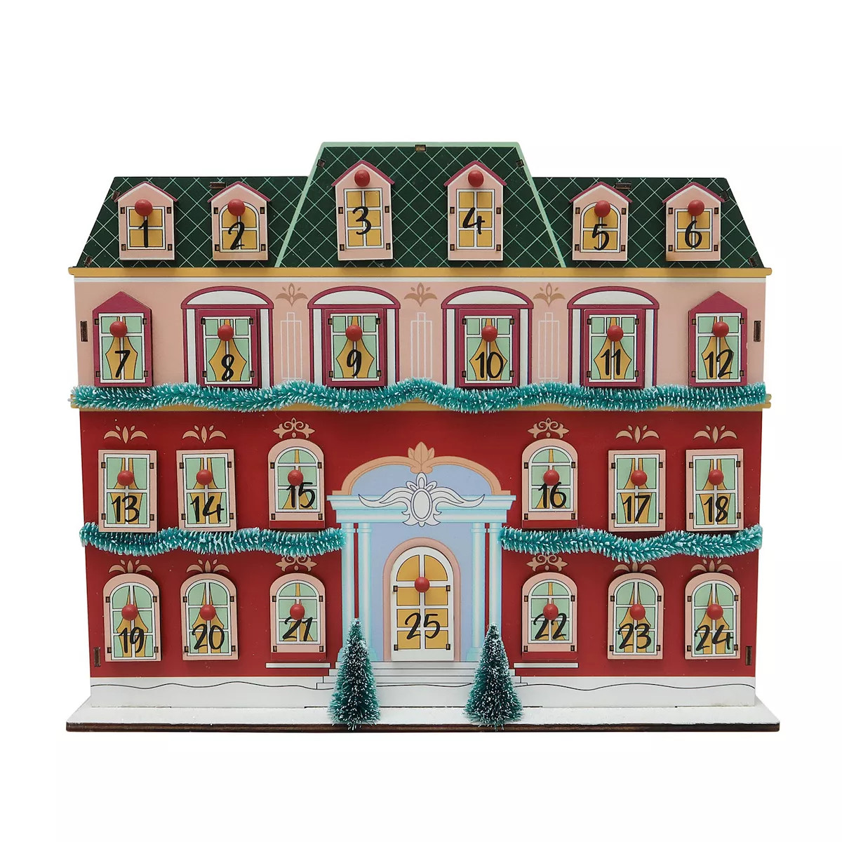 St. Nicholas Square® Wood Advent Calendar Table Decor | Kohl's