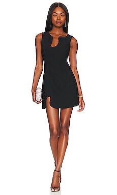 Amanda Uprichard Puzzle Dress in Black from Revolve.com | Revolve Clothing (Global)